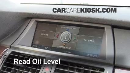 Check Oil Level 2007-2013 BMW X5 - 2008 BMW X5 3.0si 3.0L 6 Cyl.